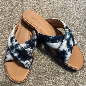 Madewell Skyler Tie-Dye Sandals